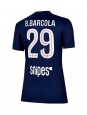 Billige Paris Saint-Germain Bradley Barcola #29 Hjemmedrakt Dame 2025-26 Kortermet